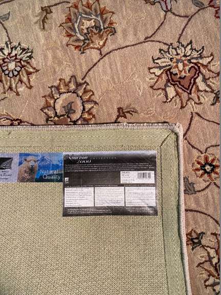 Exquisite Silk & Wool Tufted Rug 4x6