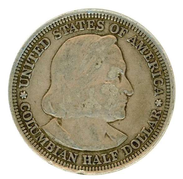 1893 Columbian Silver Commmemorative Half Dollar