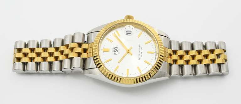 Quality Two-Tone Men's ESQ Swiss Quartz Watch