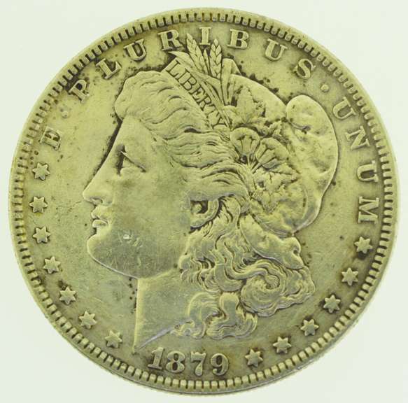 1879 Morgan Silver Dollar $1 US Coin