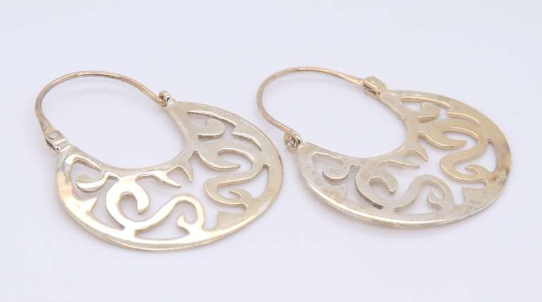 Vintage Sterling Silver Earrings