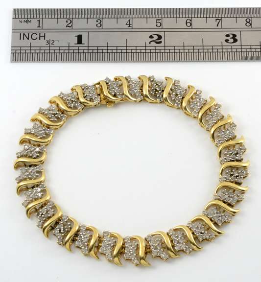 Total Weight Diamond Bracelet