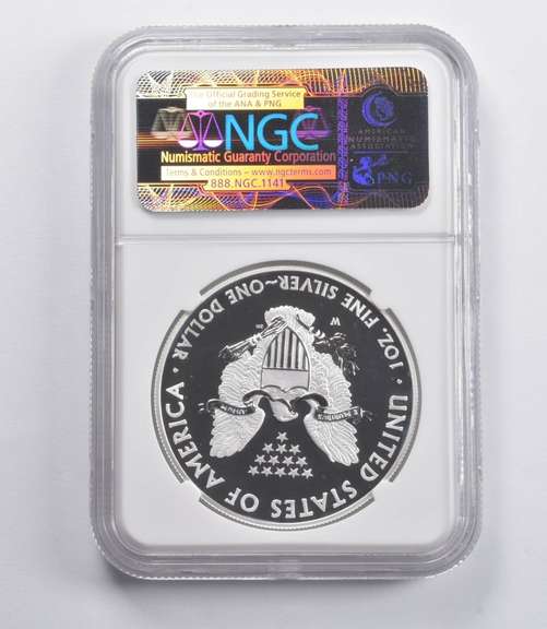 SP70 EF 2013-W American Silver Eagle ER NGC Enhanced Finish