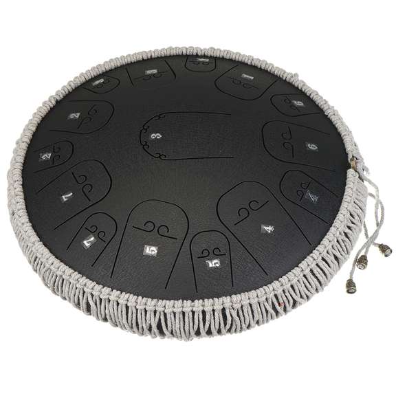 Steel Tongue Drum 14 Inch 15 Tone