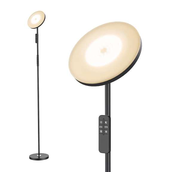 24W Floor Standing Lamp 2700-6500K Color Temperature