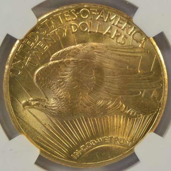 Gorgeous 'Gem' BU 1928 St. Gaudens $20 Gold Piece. NGC MS64