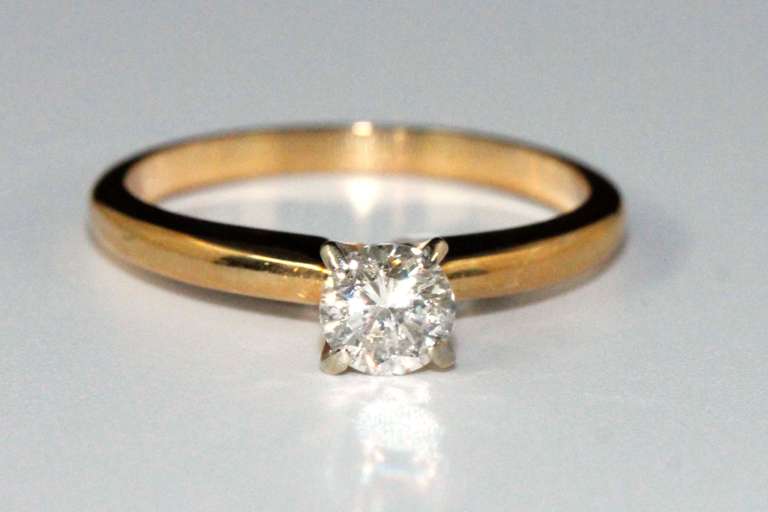 Perfect Engagement Diamond Ring in 14k