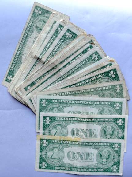 30 $1 Silver Certificates