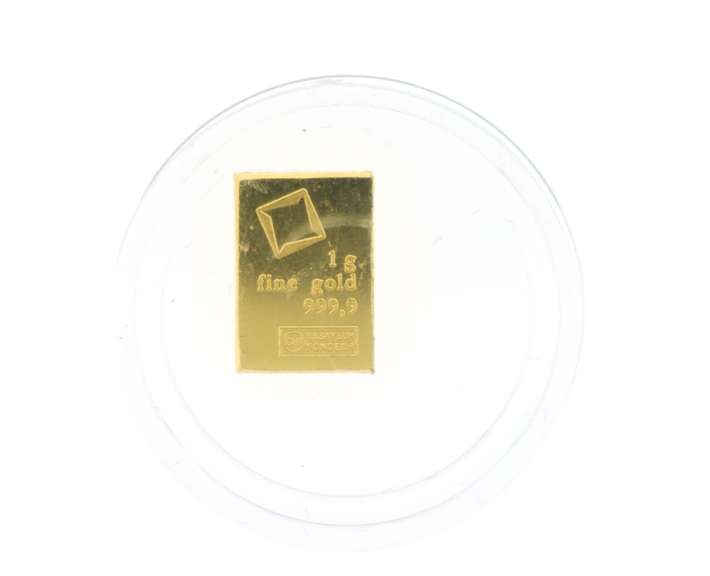 Pure .999 Gold Bar