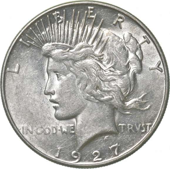 1927-S Peace Silver Dollar