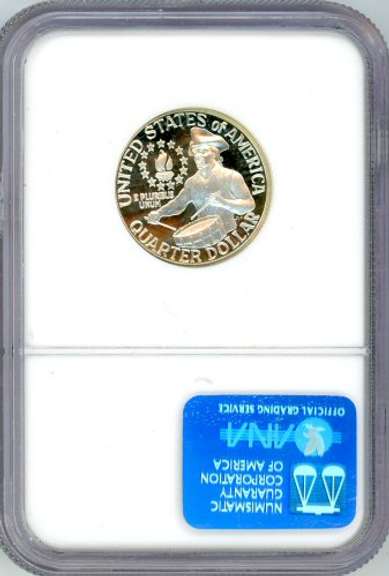 1976-S Silver Proof Washington Quarter in NGC PF69* Ultra Cameo