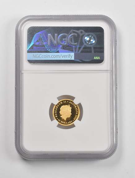 PF69 UCAM 2008-P Australia $15 Gold Koala 1/10 Oz. .999 Fine Gold NGC