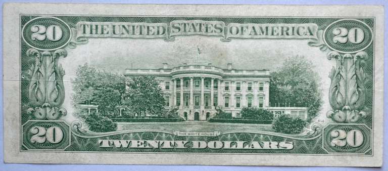 $20 1934 C Star  FRN Note