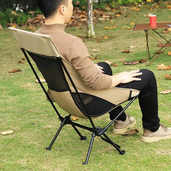 Camping Chair Lightweight Folding High Back Chair
