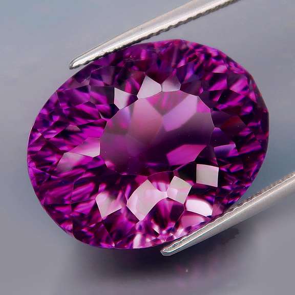 Awesome 25.44ct natural violet Amethyst