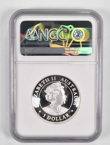 PF70 UCAM 2020-P Australia 1 Dollar 1 Oz .999 Fine Silver - FDOI - NGC