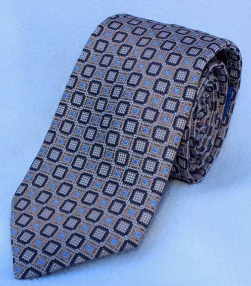 Fine Quality Italian Hand Made Silk Tie By Galante