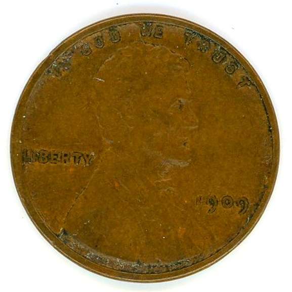 1909 VDB Lincoln Wheat Cent