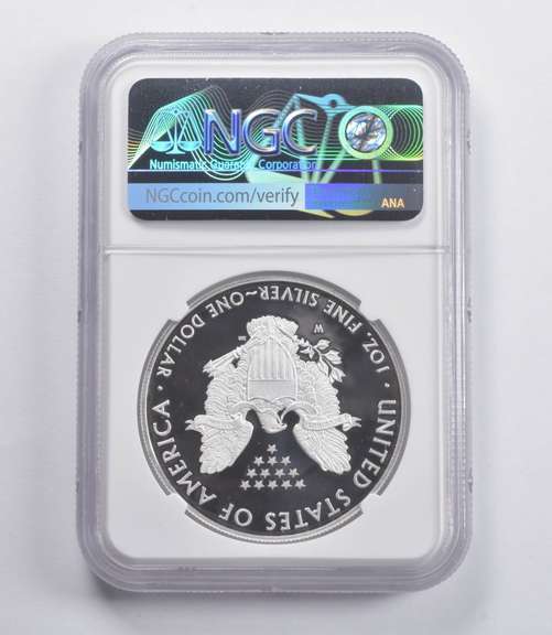 PF70 UCAM 2018-W American Silver Eagle FR NGC