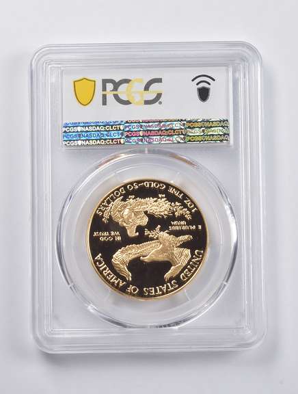 PR70 DCAM 1987-W $50 American Gold Eagle 1 Oz. .999 Fine Gold PCGS