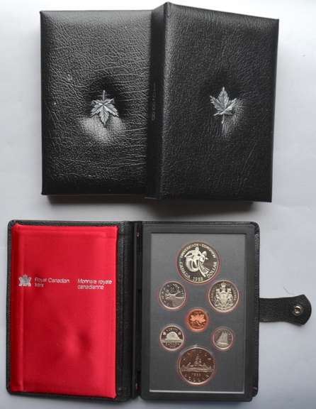 3 7 Piece Canada 1983 6 &8 Proof SetsSets