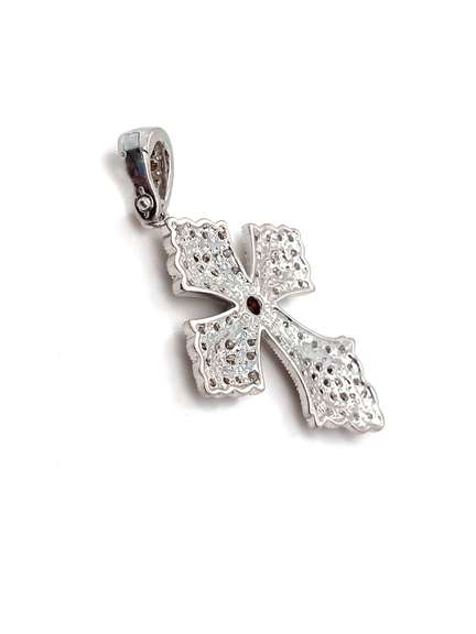 Eye-Catching CZ Cross Pendant