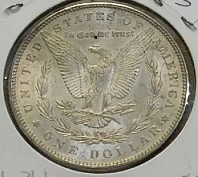 1896 Morgan Dollar, almost Unc