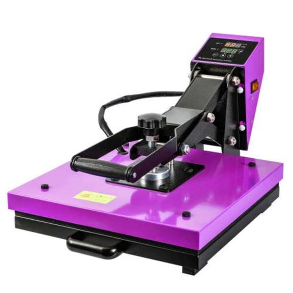15x15 inches Purple Color Heat Press Machine Digital