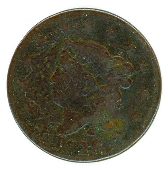 1818 Coronet Head Large Cent