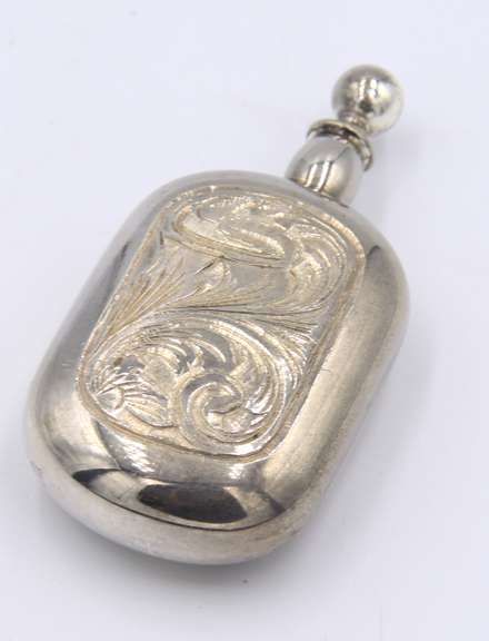 Vintage Sterling Silver Bottle