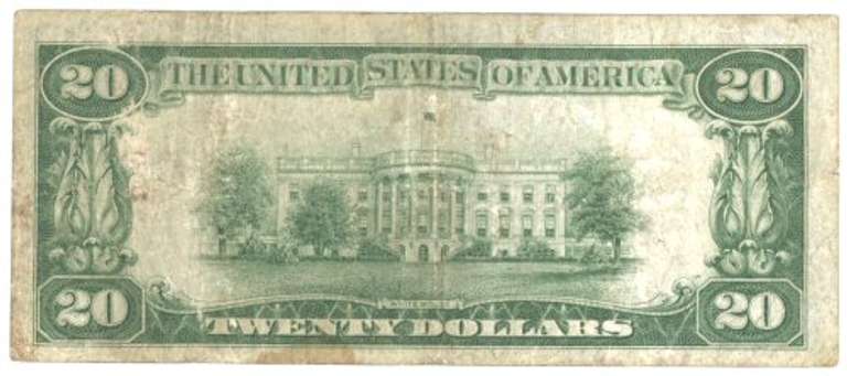 Scarce Series of 1928 Small Size $20 Gold Certificate