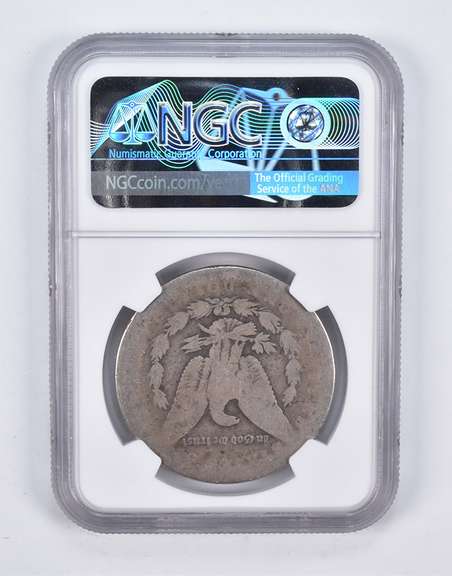 Poor 1 1887 Morgan Silver Dollar CAC NGC