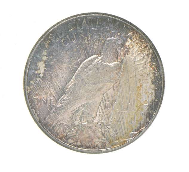 1926-S Peace Silver Dollar - Crusty Toned