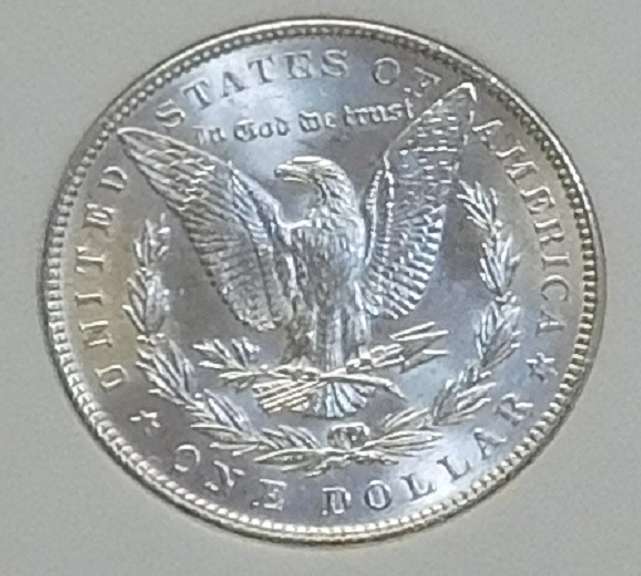 1886 Morgan Dollar CCGS MS-66, Spectacular!