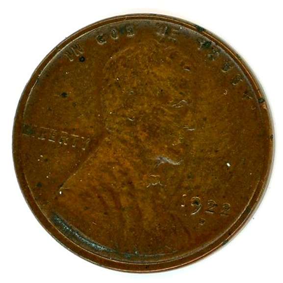 1922-D Lincoln Wheat Cent
