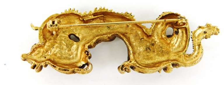 Alva Museum Replica Chinese Dragon Brooch