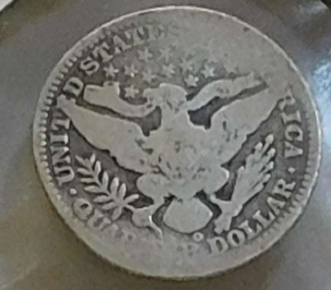 1904-O Barber Quarter circ Key Date