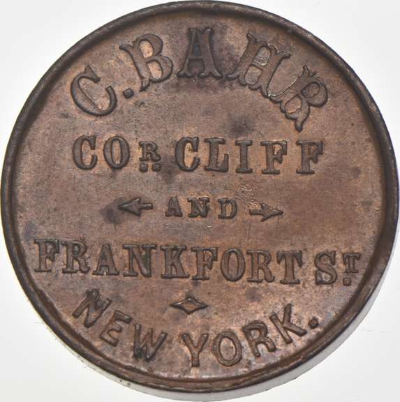 1863 Segars & Tobacco Civil War Token NY630 C