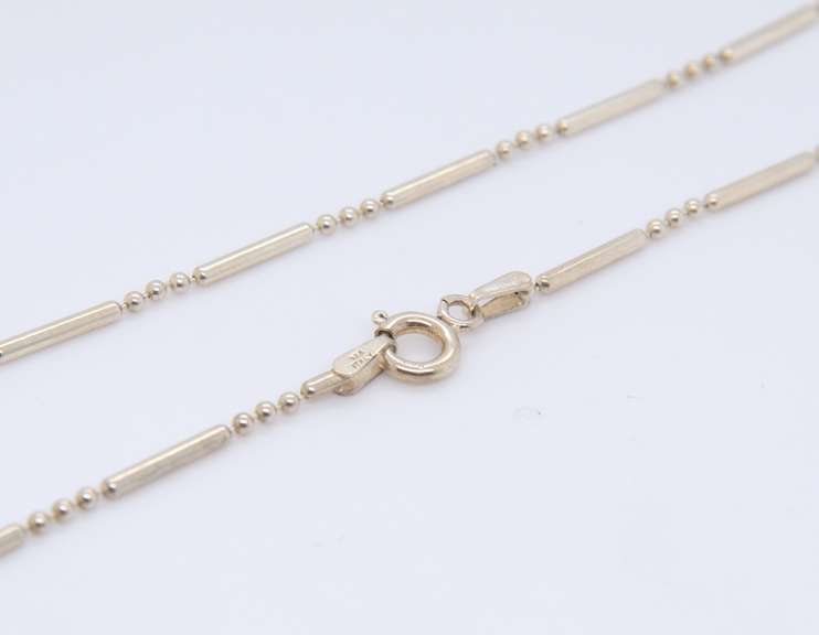 Lot of 2 Vintage Sterling Silver Chains
