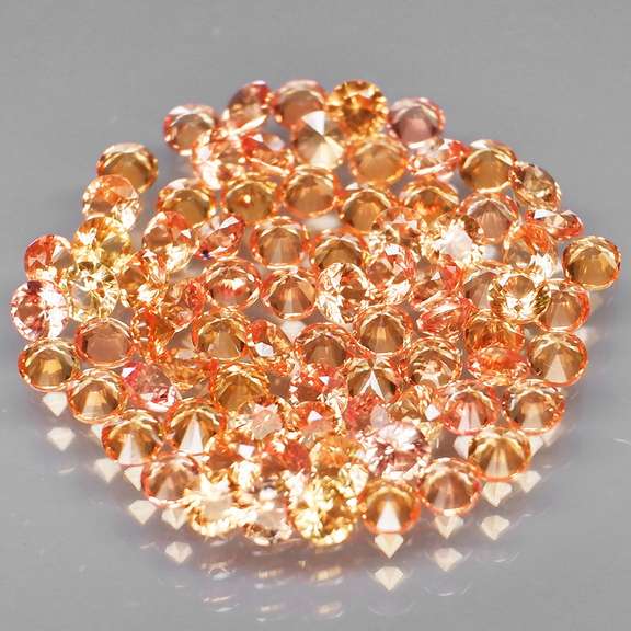 Superb 4.36ct diamond cut Songean Sapphire set