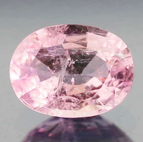 Tremendous 1.85ct UNHEATED platinum pink Morganite