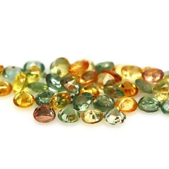 Vibrant! 7.15ct Songean Sapphire set