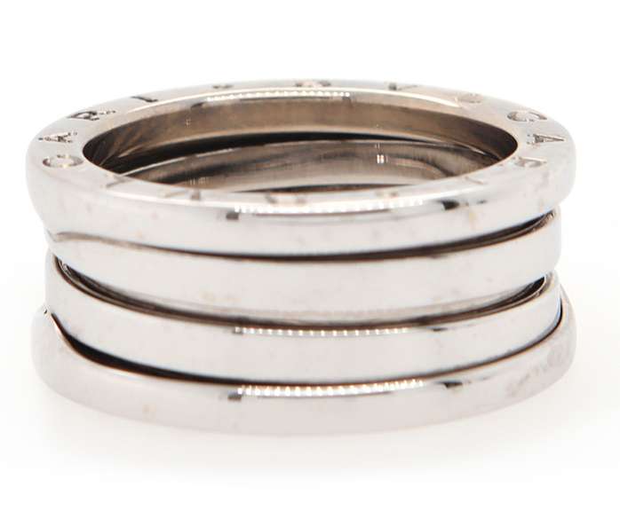 Bvlgari B Zero Three Row Band Ring in 18kt
