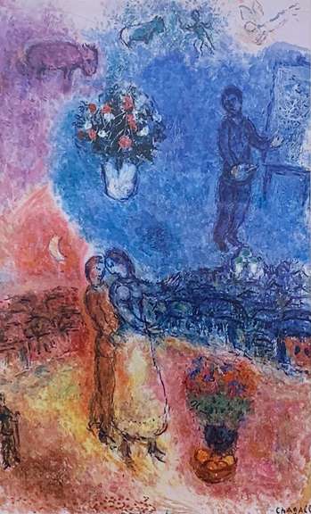 Marc Chagall Framed Print