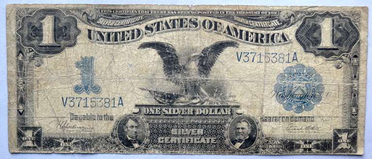 $1 Black Eagle Silver Certificate