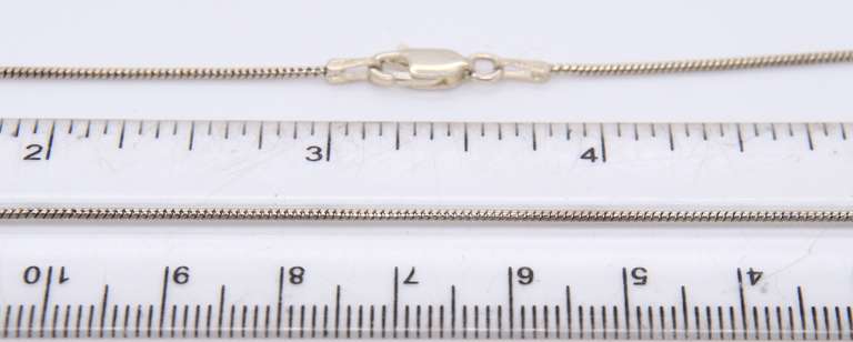Group Lot of 4 Vintage 925 Sterling Silver Chains