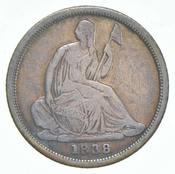 1838-O Seated Liberty Half Dime