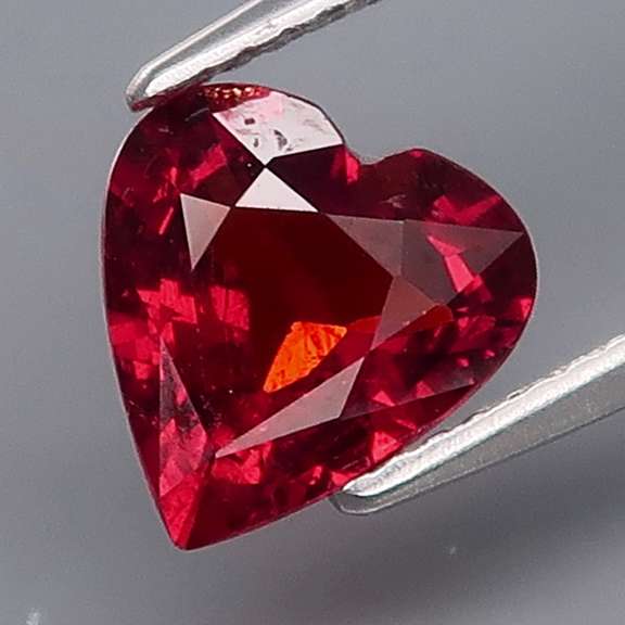 Ravishing 2.36ct cherry red Spessartite Garnet