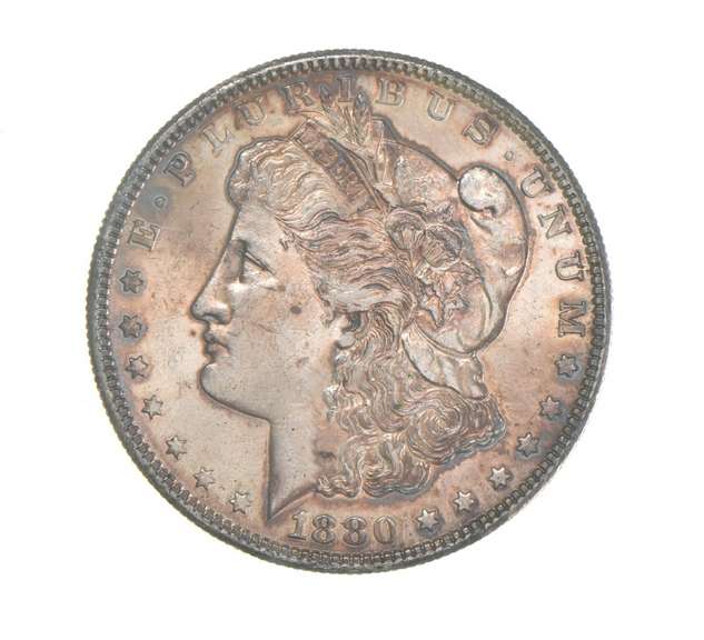 1880-S Morgan Silver Dollar - Great Tone