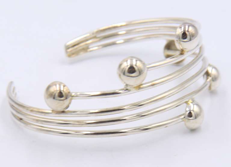 925 Sterling Silver Wide Cuff Bangle